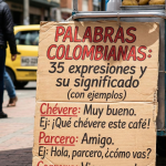 Palabras colombianas 35 expresiones y su significado