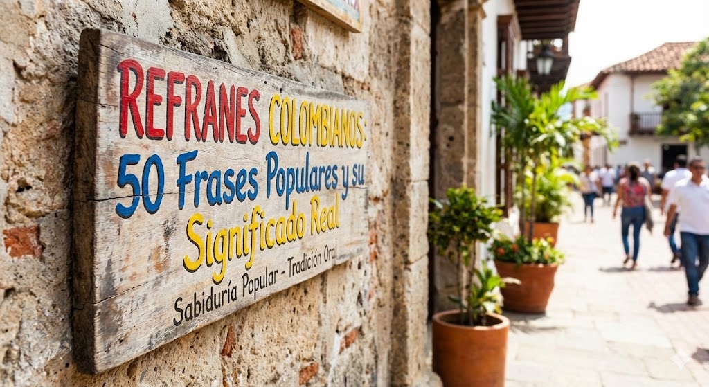 Refranes colombianos 50 frases populares y su significado real
