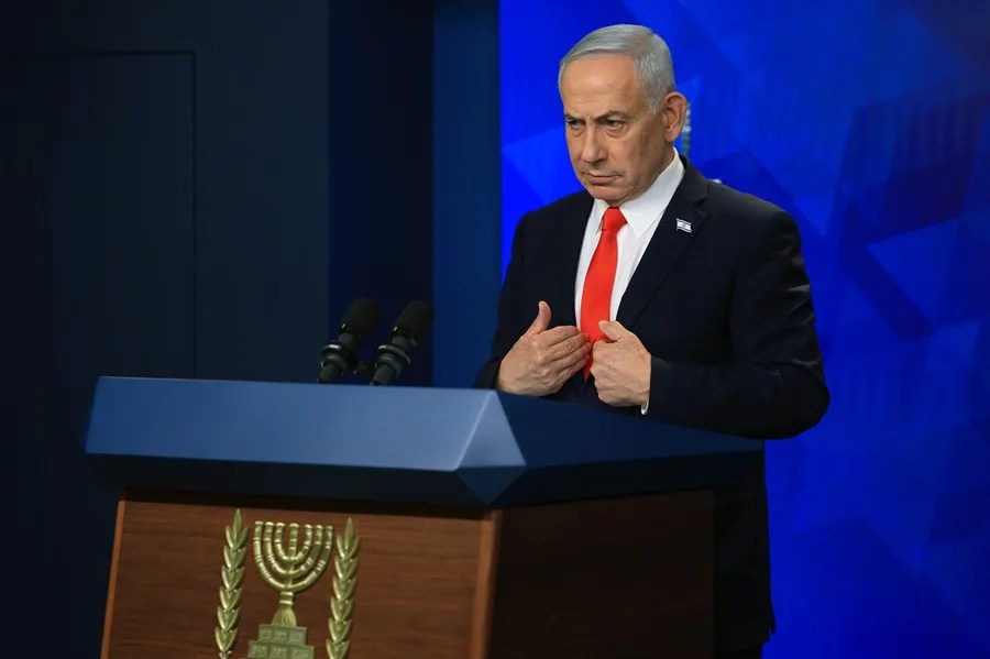 Fotografía de archivo de Benjamín Netanyahu