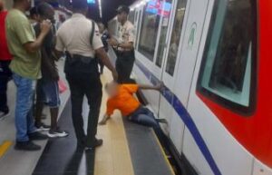 Hombre atrapado
